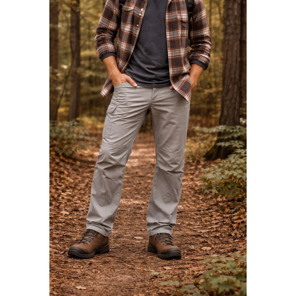 Element Pant Khaki Gray 42R Outdoors Polygiène Trail Hiking  Gorpcore Tactical